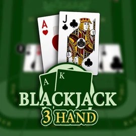Blackjack 3H (Habanero) slot logo by Habanero at 5Gringos CasinoBlackjack 3H (Habanero)