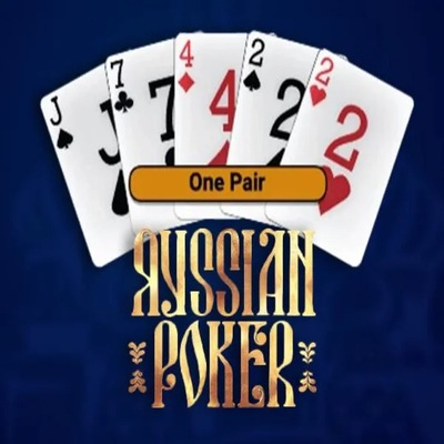 Official Table Games logo: Russian Poker by OneTouch Games at 5Gringos Casino